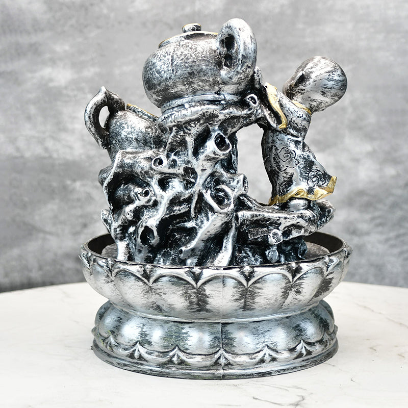 Tea Service Tabletop Fountain media 6
