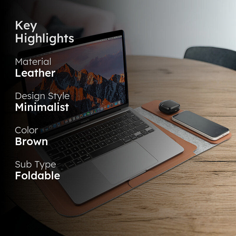 Klaro 4-In-1 Wireless Charging Laptop Sleeve media 2