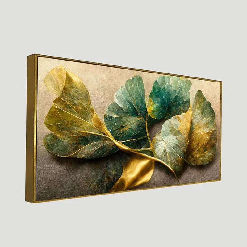Qaina Abstract Wall Painting With Frame media 7