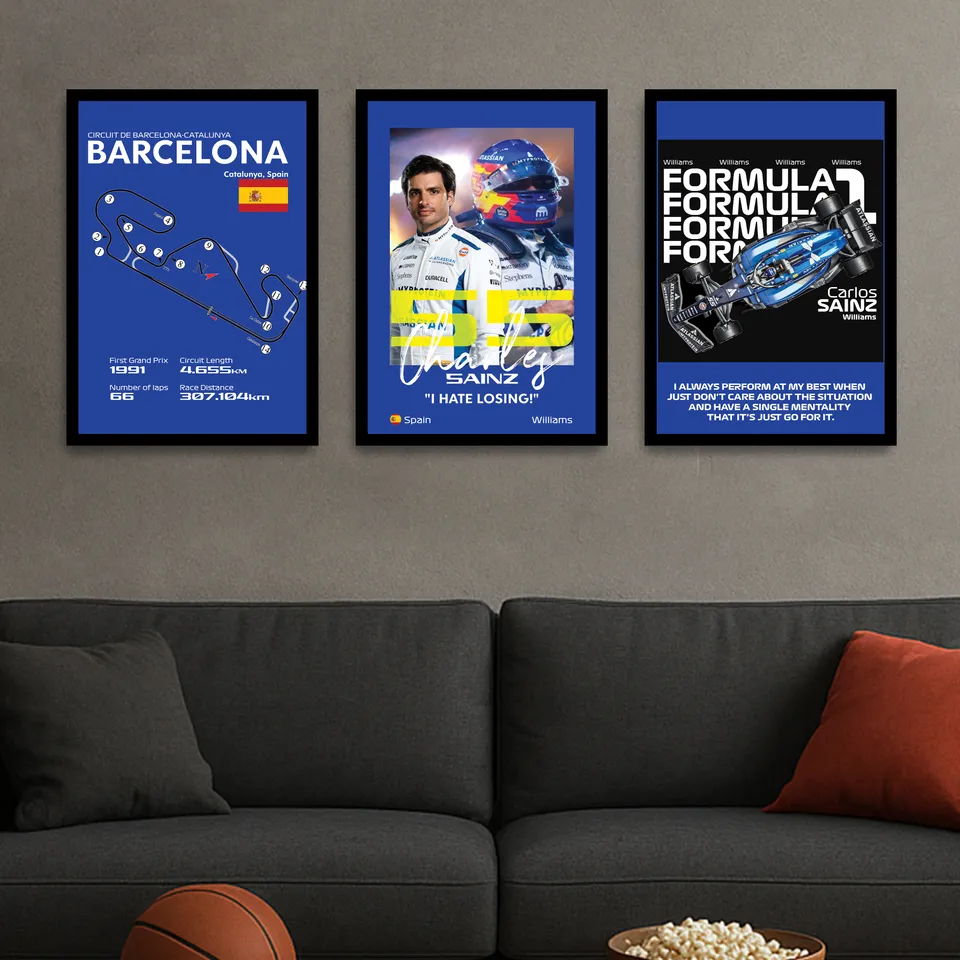 Race Weekend Legends Wall Art - Set Of Three media 5