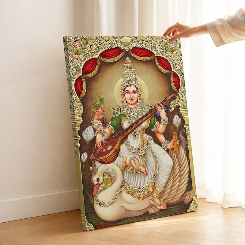 Saraswatis Melody Canvas Wall Art & Paintings
