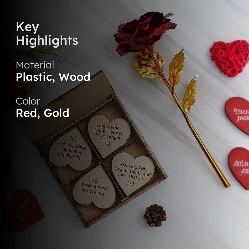 Reasons I Love You Valentine Gift Set media 2