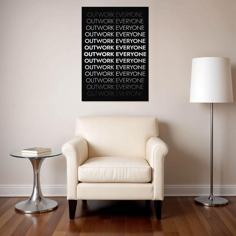 Ambition Drive Wall Poster