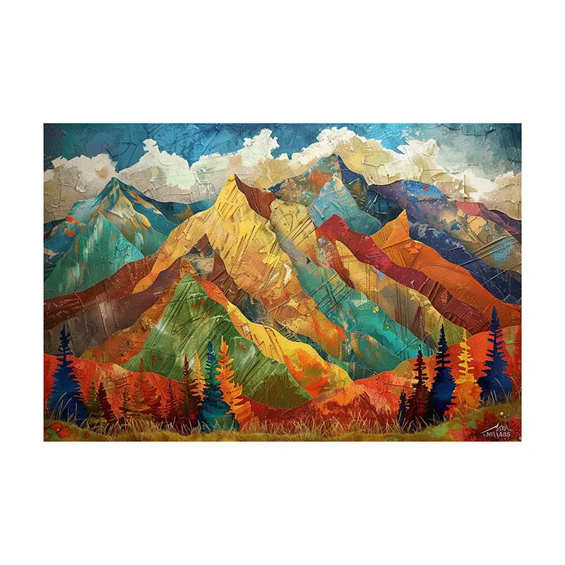 Techno Aura Wall Painting media 3