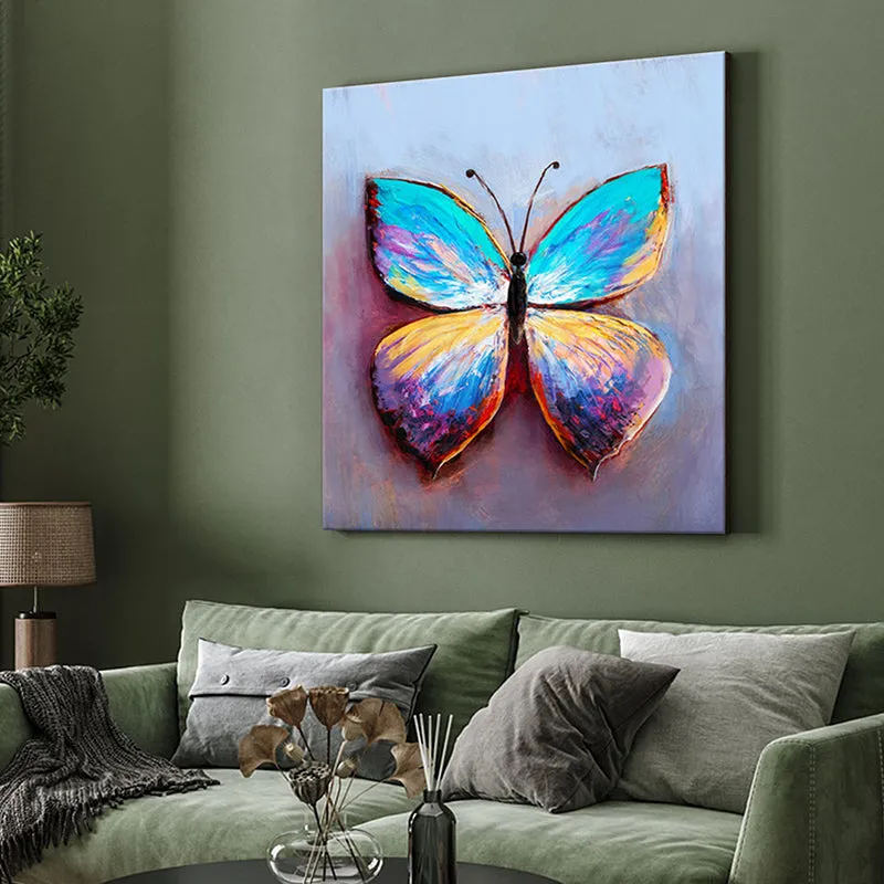 Butterfly Wings Wall Painting media 4