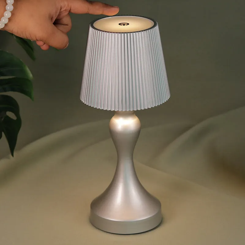 Lumintel Table Lamp - Silver media 1