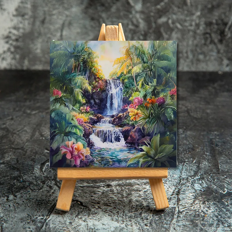 Vibrant Cascade Showpiece media 3
