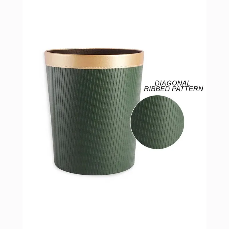 AarviDecor Moderno Faux Leather Dustbin media 6