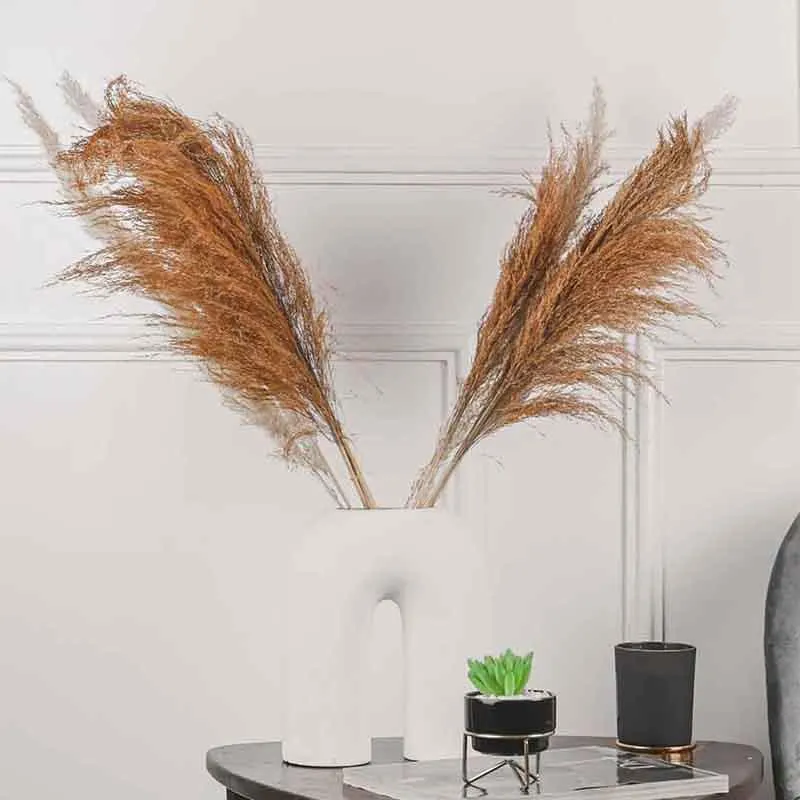 Inverted U-Shaped Vase - White media 1