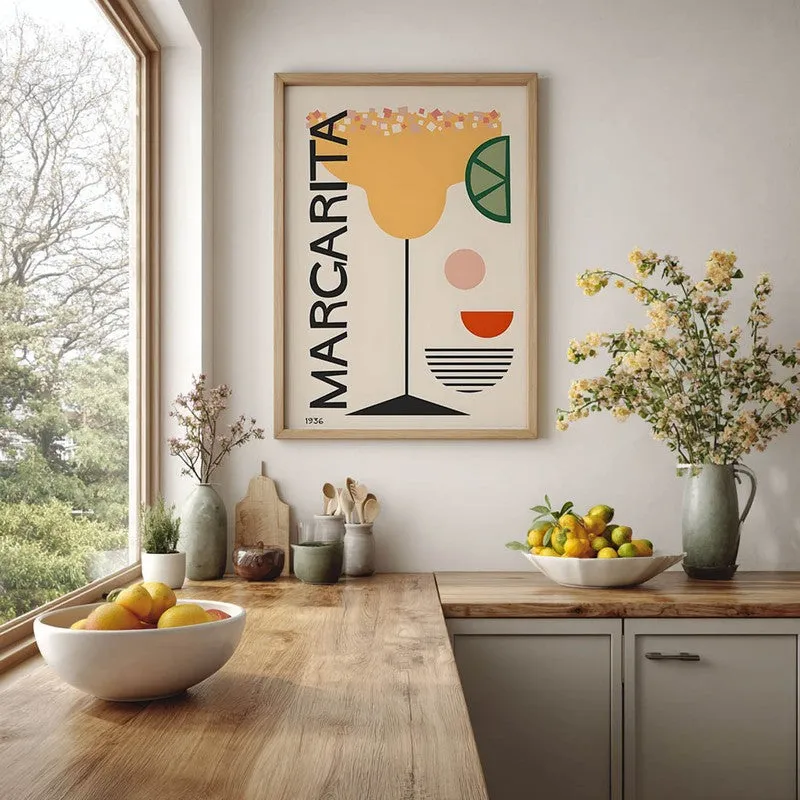 Marcarita Archival Canvas Wall Art - Brown media 5