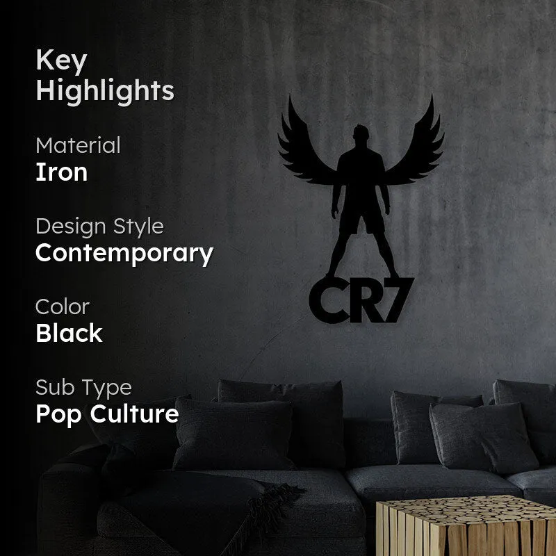 Cr7 Black Iron Wall Accent media 2