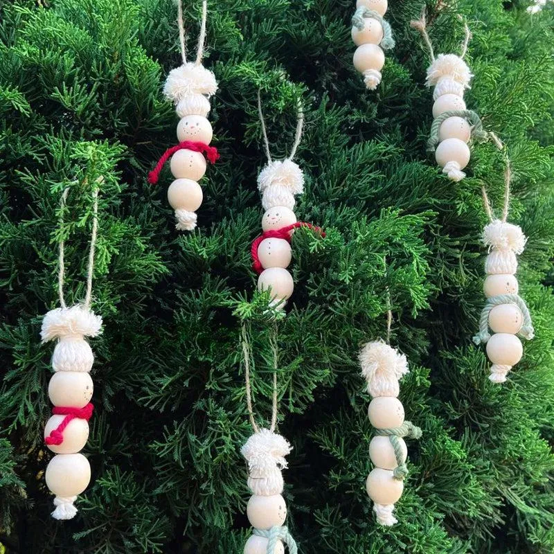 Snowball Buddies Christmas Ornament - Set Of Five media 5