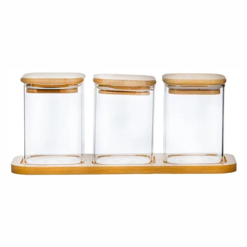 Eloise Jar With Tray (230 mL Each)- Four Piece Set media 3