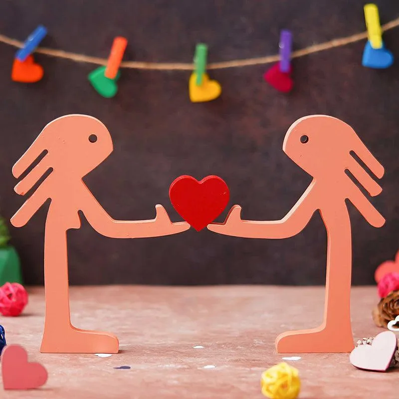 Blushing Vows Valentine's Showpiece media 1