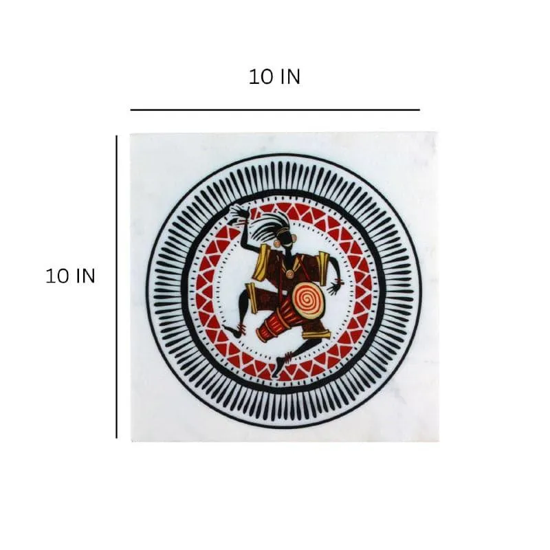 Tribal Dance Marble Wall Accent media 5