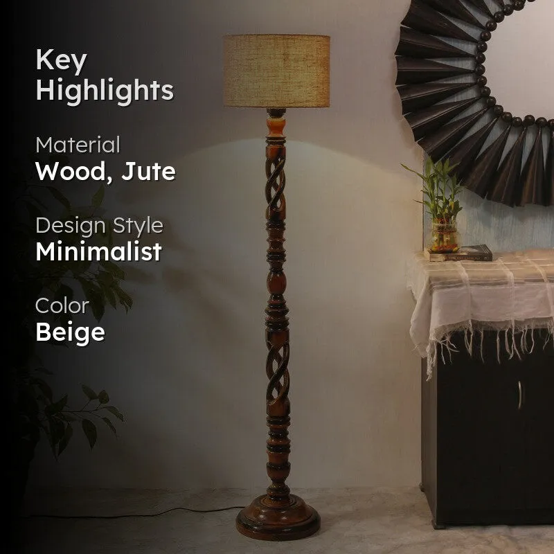 SlateRay Floor Lamp (Beige) media 2