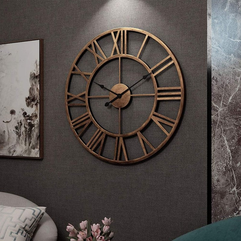 Timey Silent Wall Clock - Bronze media 5