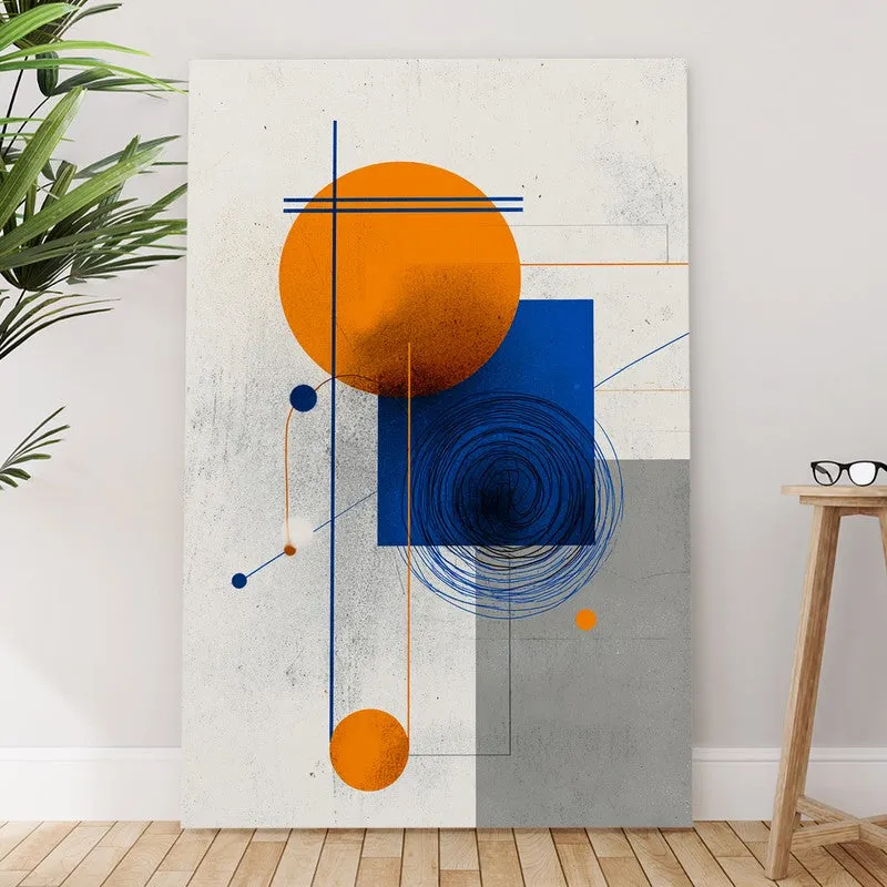 Modern Shape Harmony Canvas Wall Art media 6
