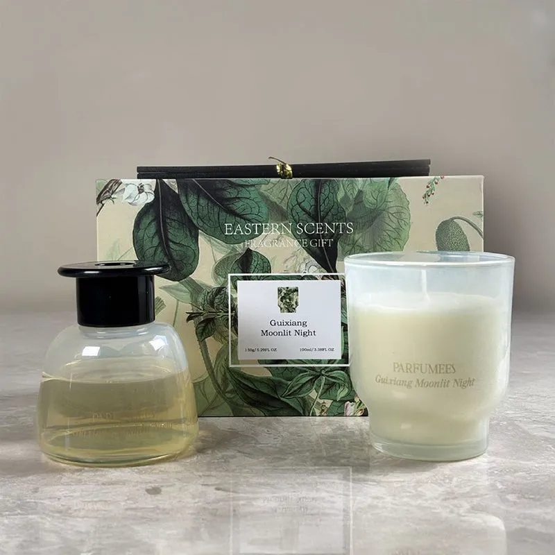 Calm Breeze Reed Diffuser (Off White) - Set Of Two media 1