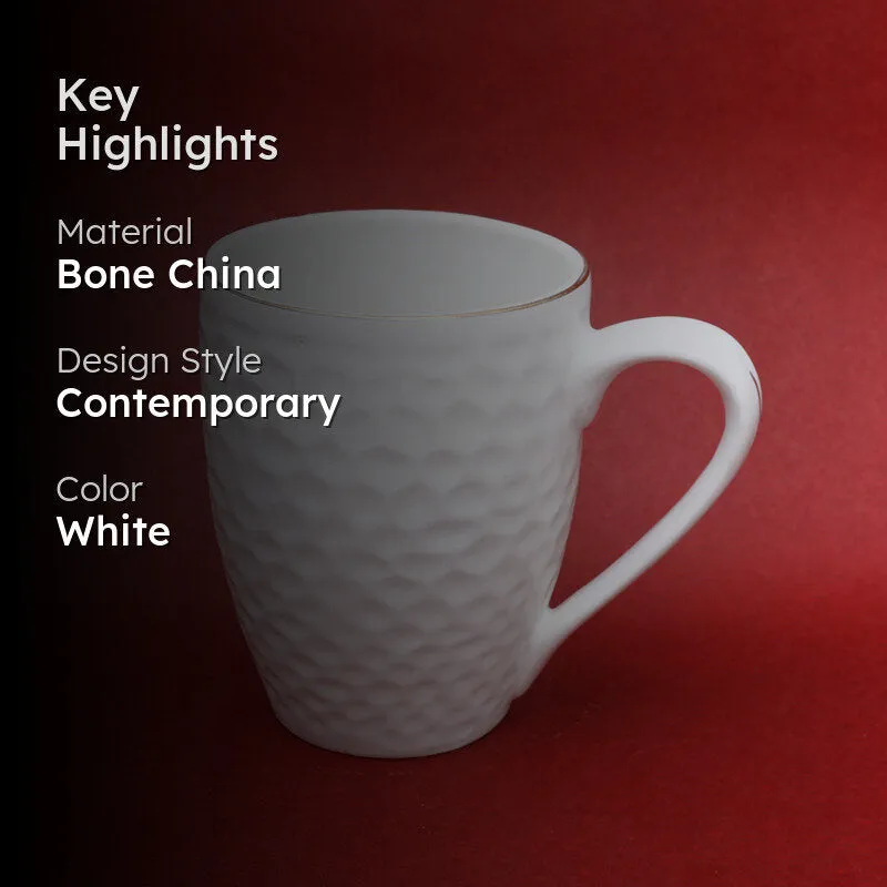 Pola Bone China Coffee Mug (300 mL) media 2