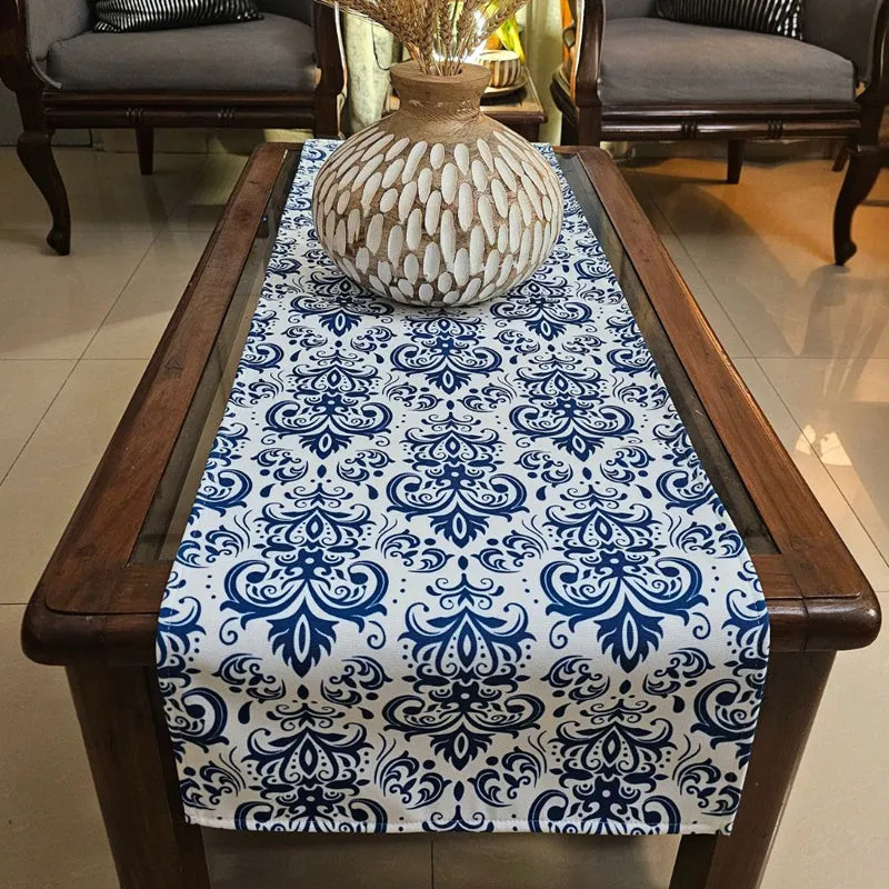 Heritage Motif Poly Canvas Table Runner media 7