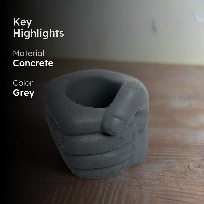 Concrete Fist Ash Tray media 2