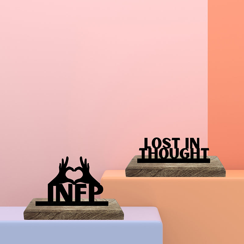 Thoughtful INFP Showpiece - Set Of Two