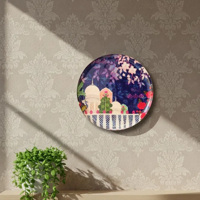 Vibrant Mahals Wall Plate - Set Of Three media 5