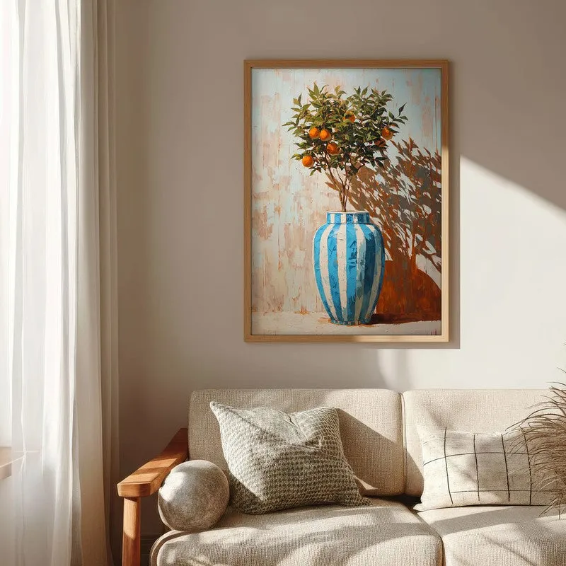 Floravo Canvas Wall Painting With Brown Frame media 7