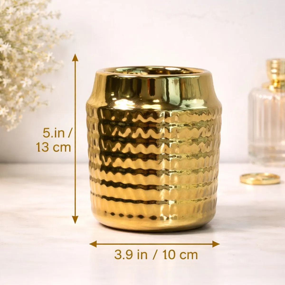 Aurum Ceramic Vase - 12