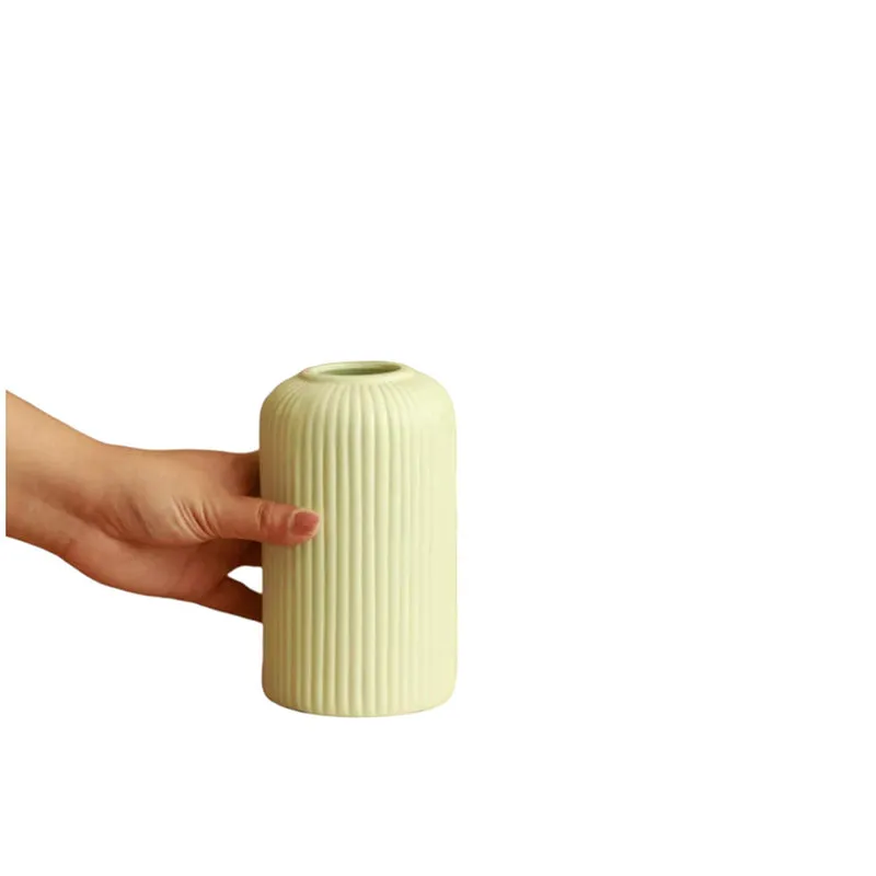 Ceramiq Luxe Ceramic Vase - Light Green media 4