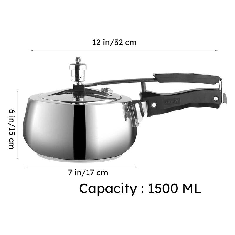 Vinod Forven Pressure Cooker Stainless Steel - 1500 mL media 9