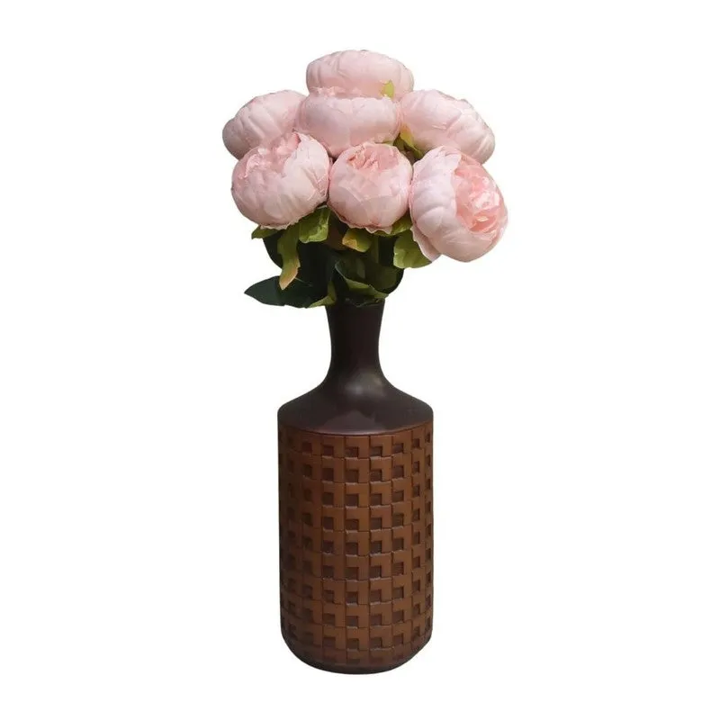 Eternal Roses Artificial Flower Bunch - Pink media 6