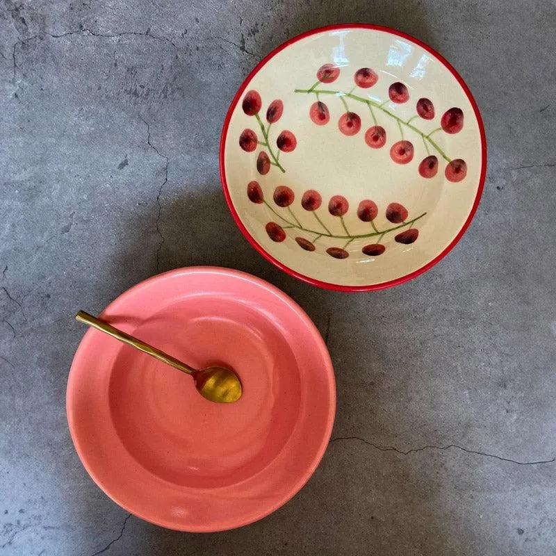 Fern Pasta Plate - Set of Two media 1