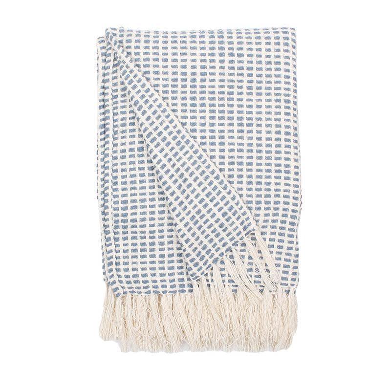 Girnar Throw - Dark Blue media 3