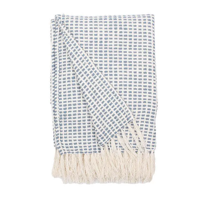 Girnar Throw - Dark Blue media 3