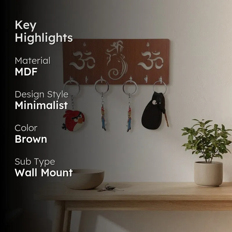 WallMate MDF Hooks & Key Holders media 2