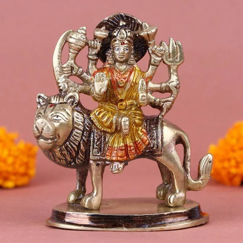 Brass Sherwali Mata Brass Idol media 1