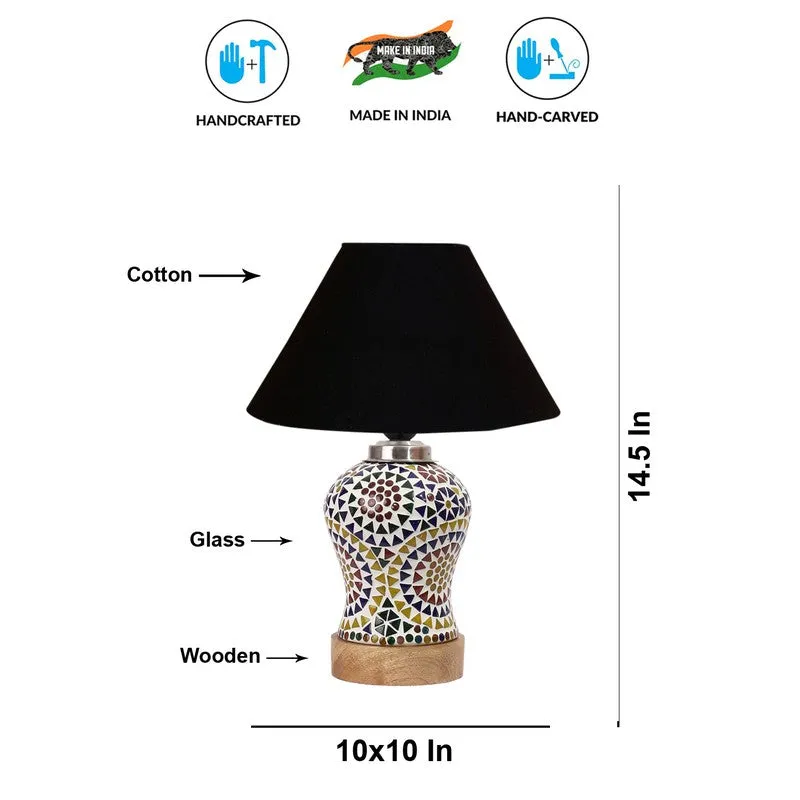 Glowra Wooden Table Lamp - Multicolor media 9