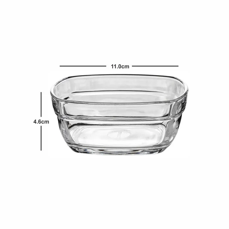 Glass Snack Bowls (300 mL Each) - Set Of Six media 6