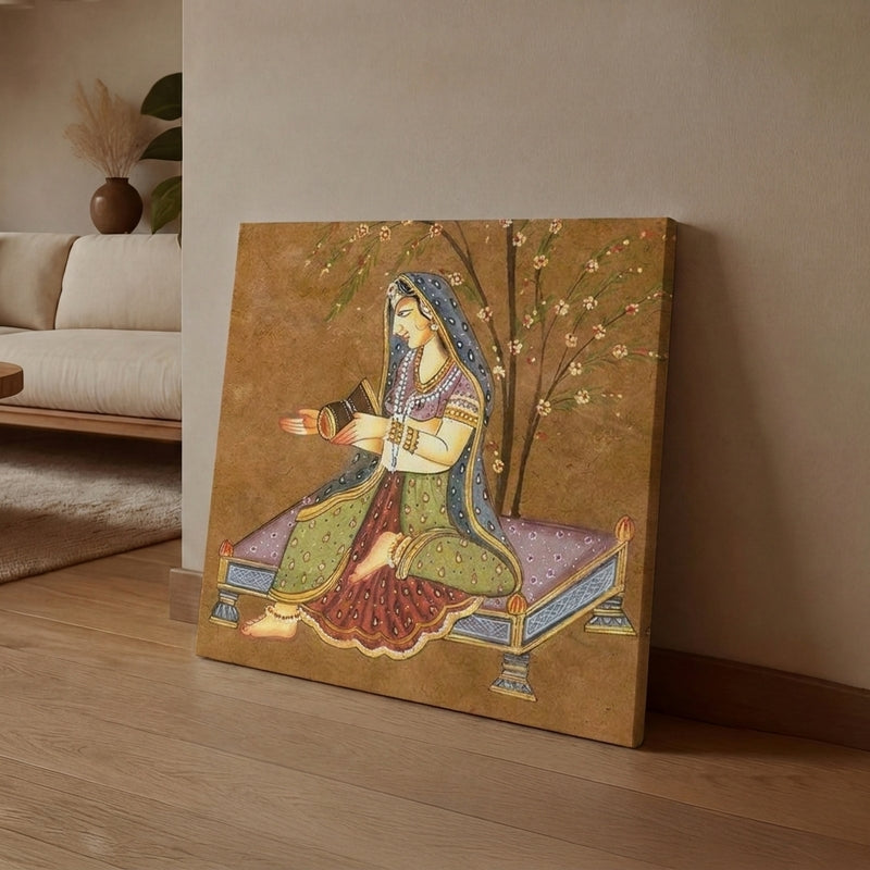 Indian Essence Canvas Wall Art