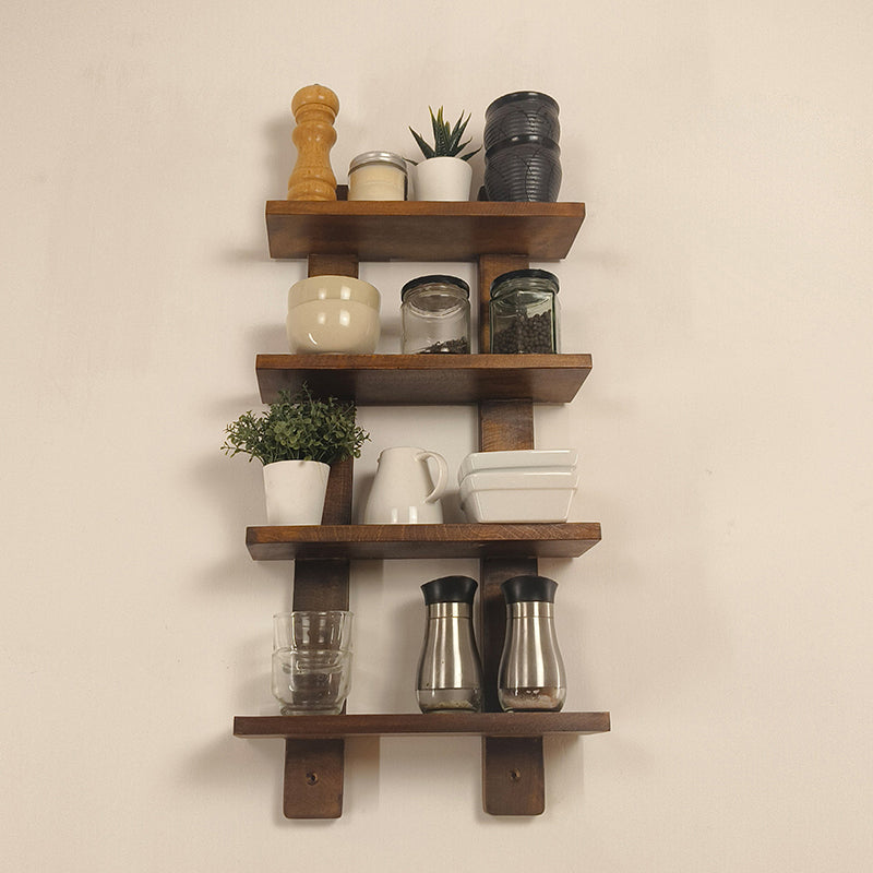 Willow Wooden Wall Shelf media 4