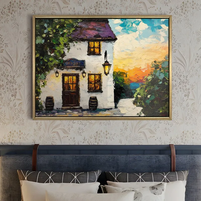 Verandelle Canvas Wall Painting With Frame media 5