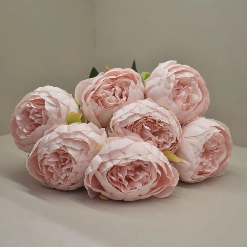 Eternal Roses Artificial Flower Bunch - Pink media 4