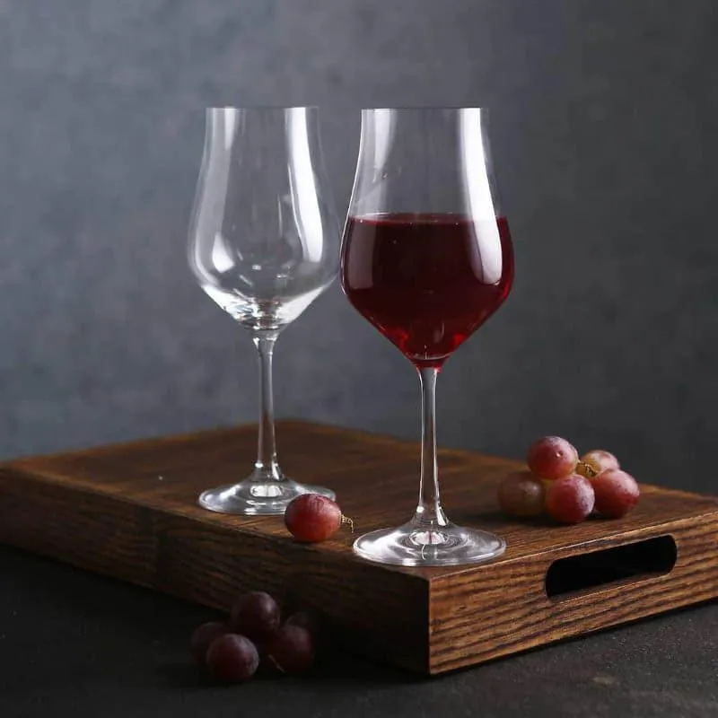 Stella Crystal Red Wine Glasses (350 mL each) - Set Of Six media 1