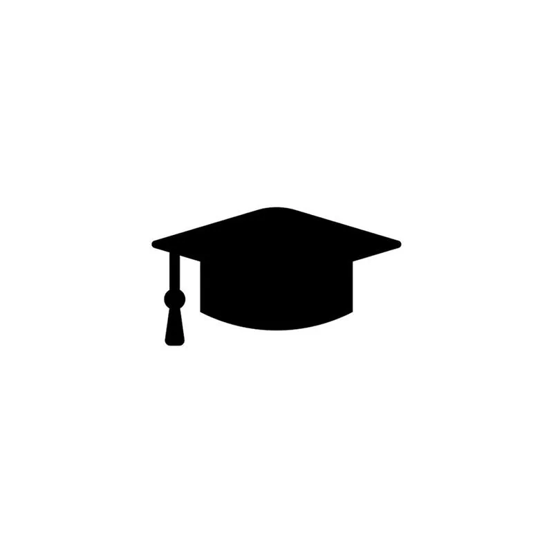 Graduation Cap Black Iron Wall Accent media 3