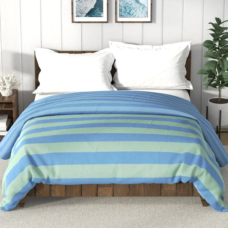Nautica Nile Whisper Comforter (Blue,Green) - 130 GSM media 3
