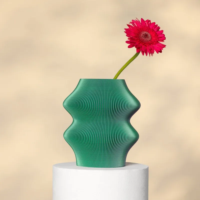 Fig Living Phantom Vase GP (3d Printed) - Two Piece Set media 5