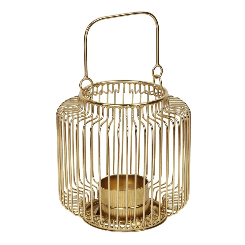 Nebula Tealight Candle Holder - Gold media 5