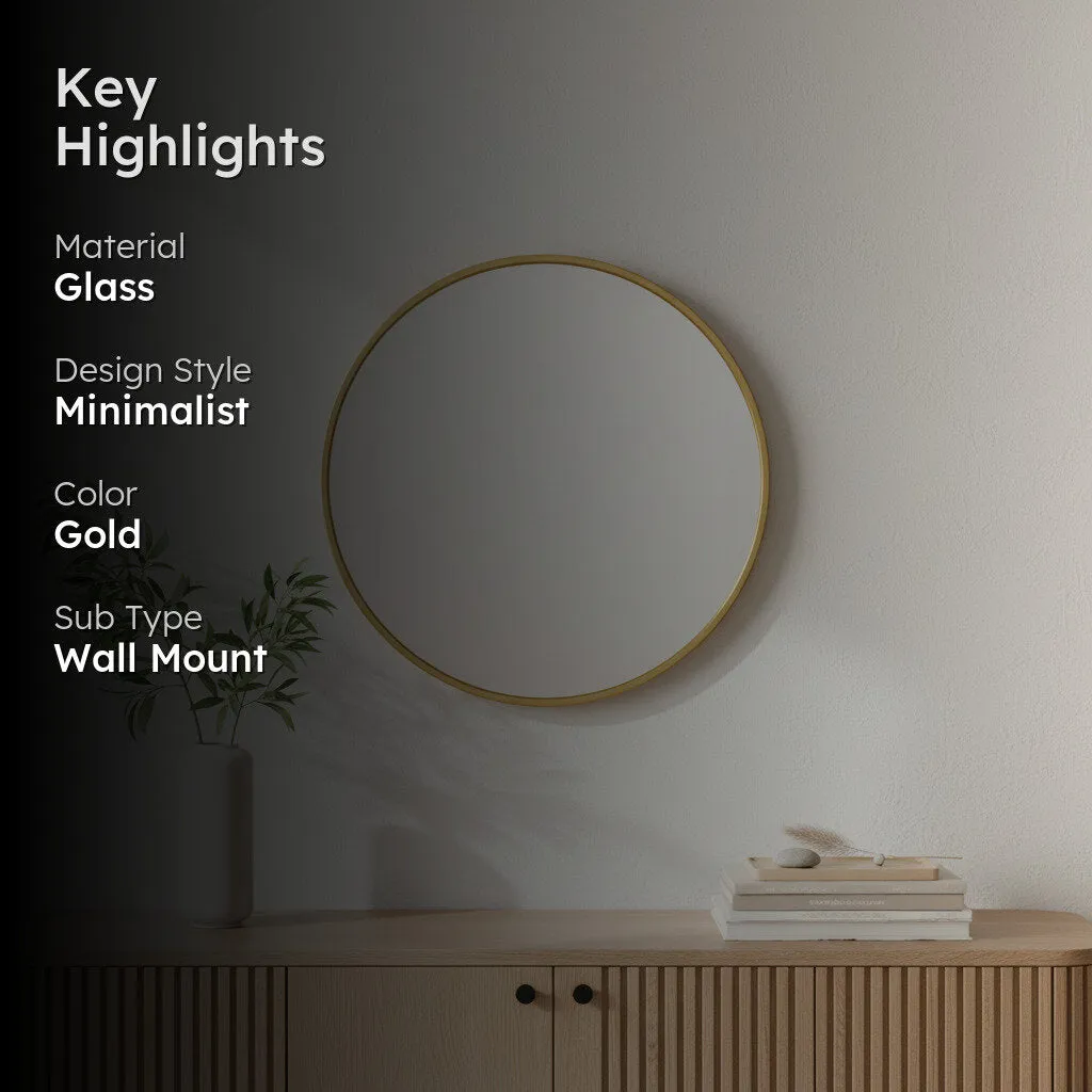 Reflectia Wall Mirror - Gold media 2